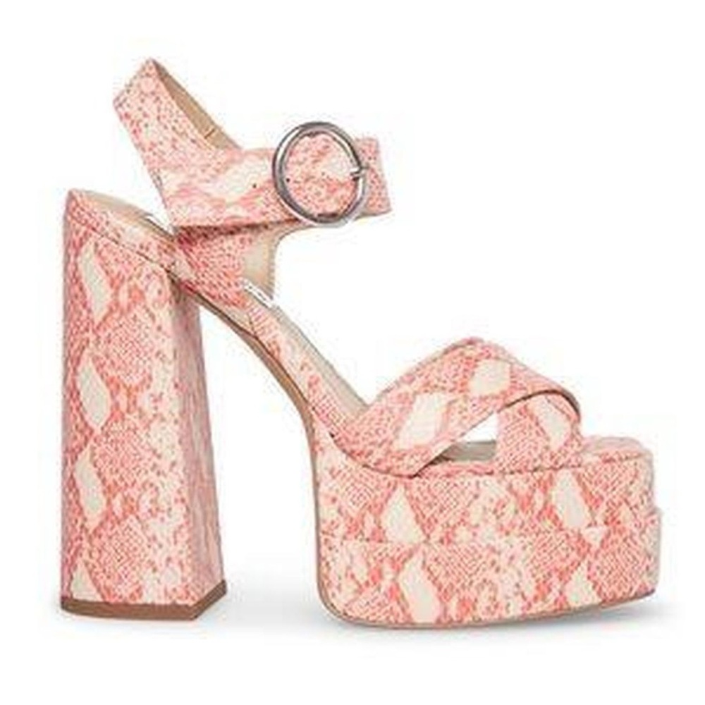 Steve Madden CHARMED PINK MULTI SZ 9